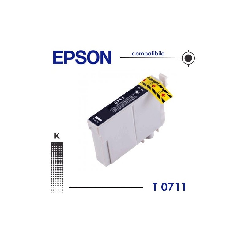 Epson T0711  Cartuccia Compatibile Nero