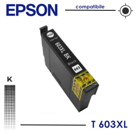 Epson T603XL  Cartuccia Compatibile Nero