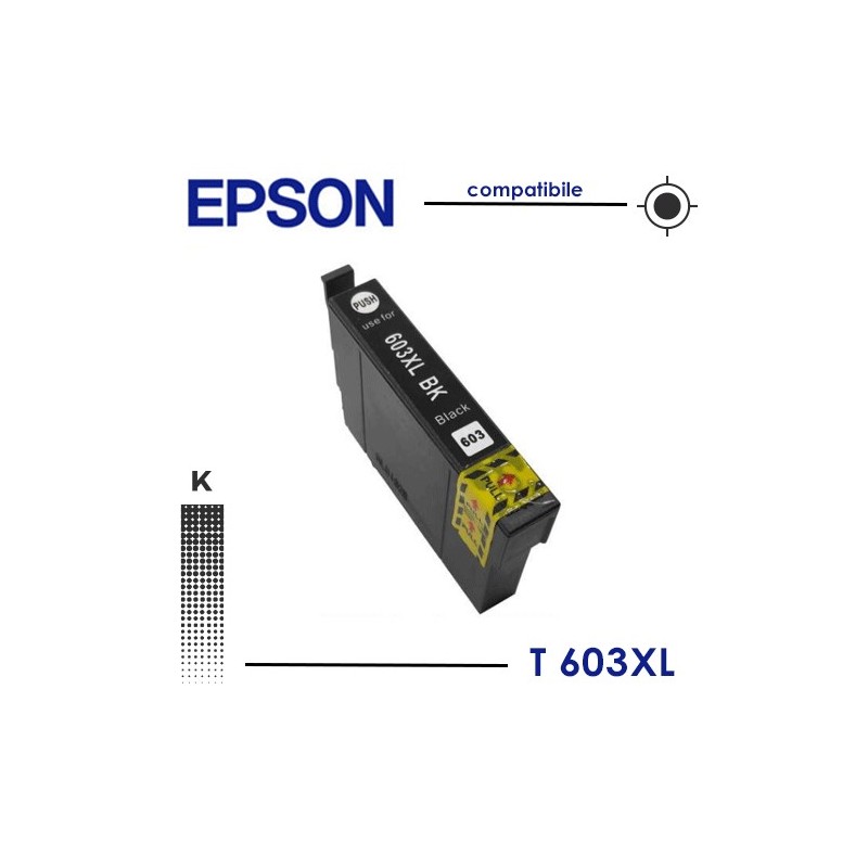 Epson T603XL  Cartuccia Compatibile Nero