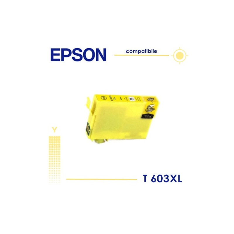 Epson T603XL  Cartuccia Compatibile Giallo