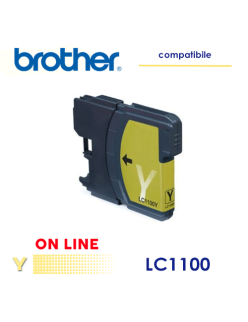 Brother LC1100_ LC980 Cartuccia Compatibile Giallo