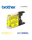 Brother LC1240XL Cartuccia Compatibile Giallo