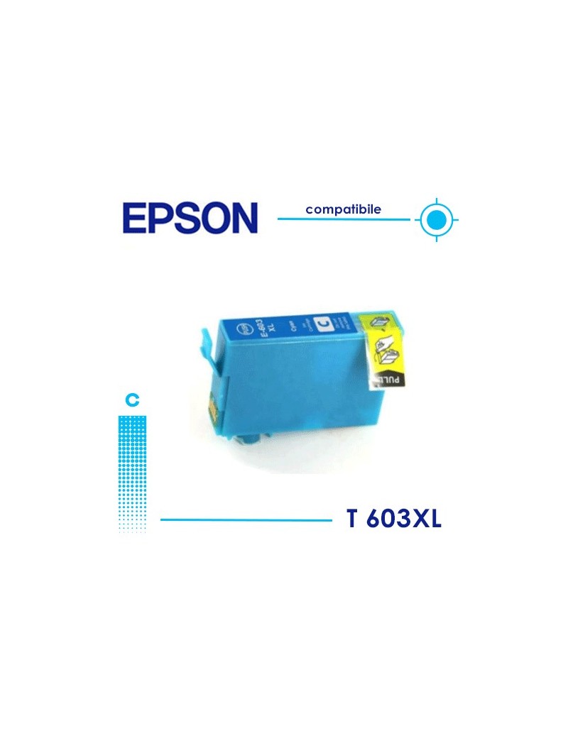 Epson T603XL Cartuccia Compatibile Ciano