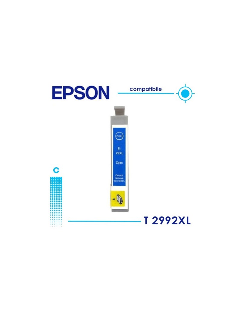 Epson T2992 XL Cartuccia Compatibile Ciano