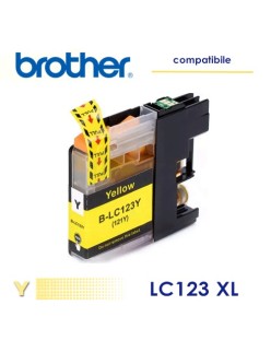 Brother LC123 Cartuccia Compatibile Giallo