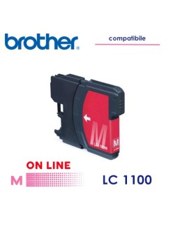 Brother LC1100_ LC980 Cartuccia Compatibile Magenta