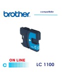 Brother LC1100_ LC980 Cartuccia Compatibile Ciano