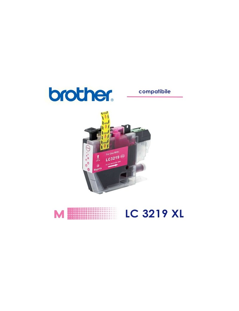 Brother LC3219 XL  Cartuccia Compatibile Magenta