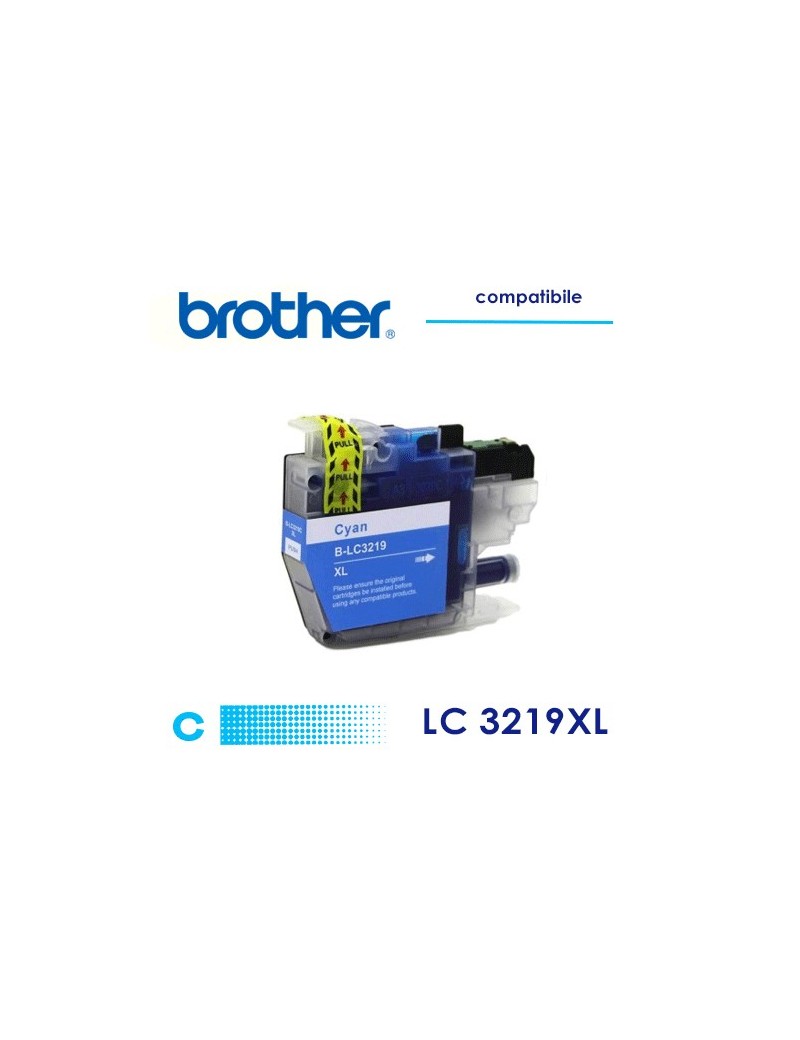 Brother LC3219 XL  Cartuccia Compatibile Ciano