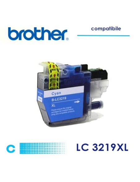 Brother LC3219 XL  Cartuccia Compatibile Ciano