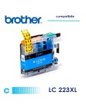 Brother LC223  Cartuccia Compatibile Ciano