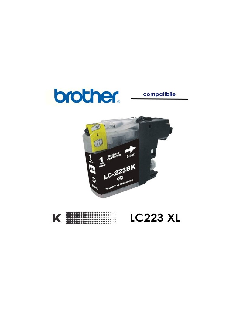 Brother LC223  Cartuccia Compatibile Nero