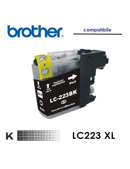 Brother LC223  Cartuccia Compatibile Nero