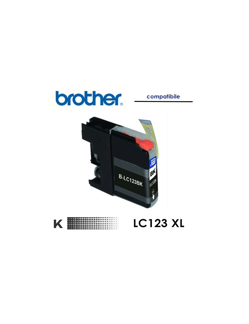 Brother LC123 Cartuccia Compatibile Nero