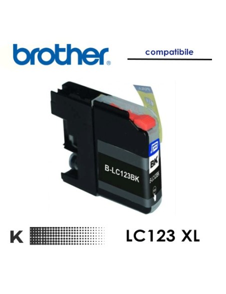 Brother LC123 Cartuccia Compatibile Nero