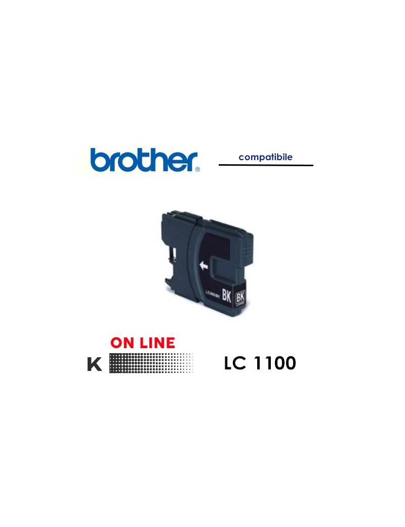 Brother LC1100_ LC980 Cartuccia Compatibile Nero