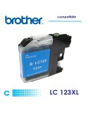 Brother LC123 Cartuccia Compatibile Ciano