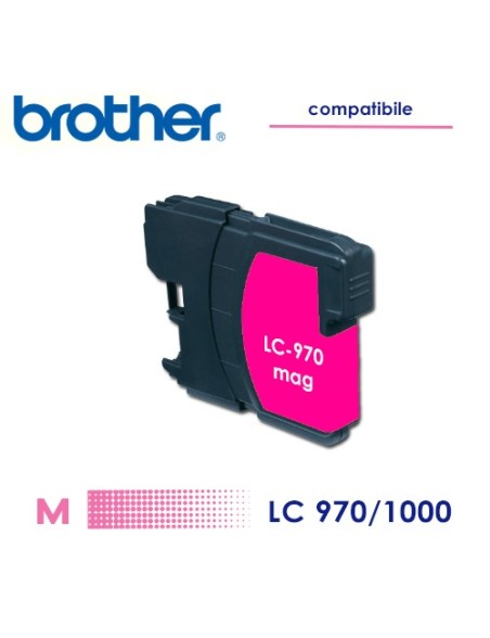 Brother LC1000 / LC970 Cartuccia Compatibile MAGENTA