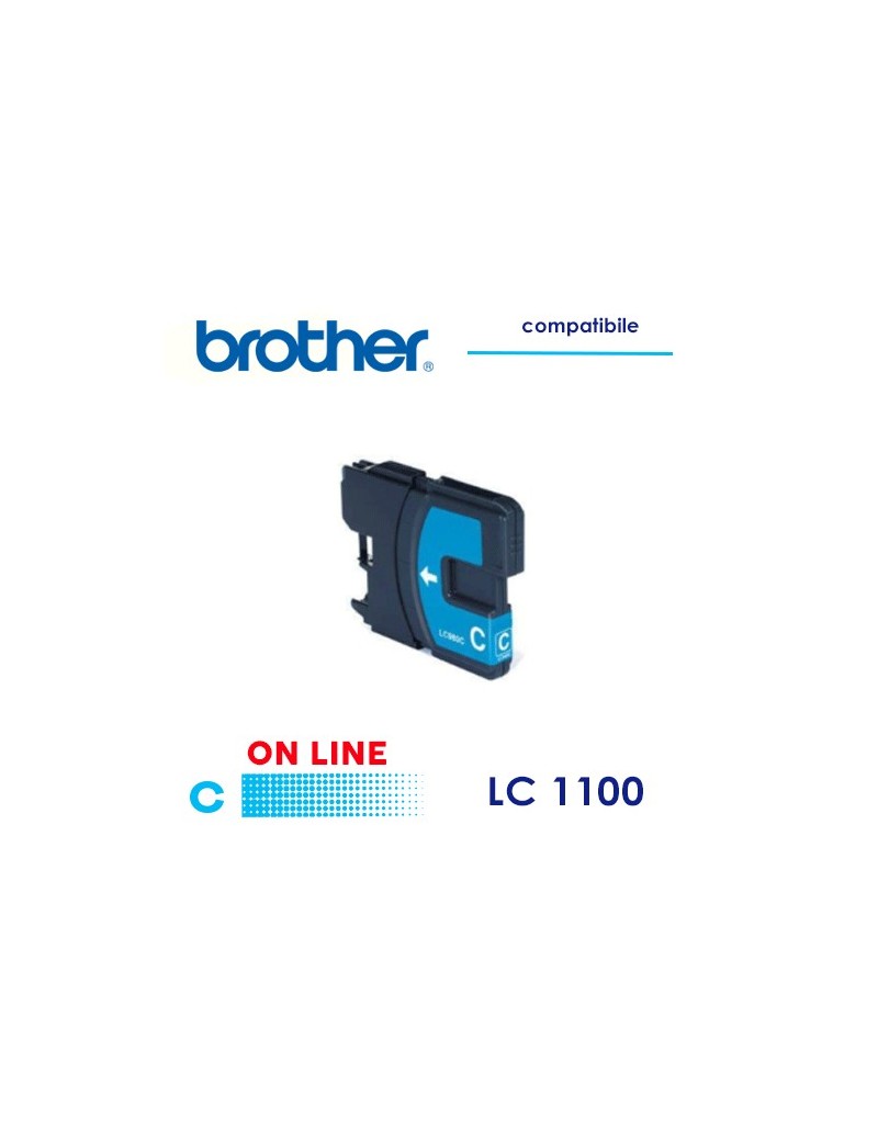 Brother LC1000 / LC970 Cartuccia Compatibile CIANO